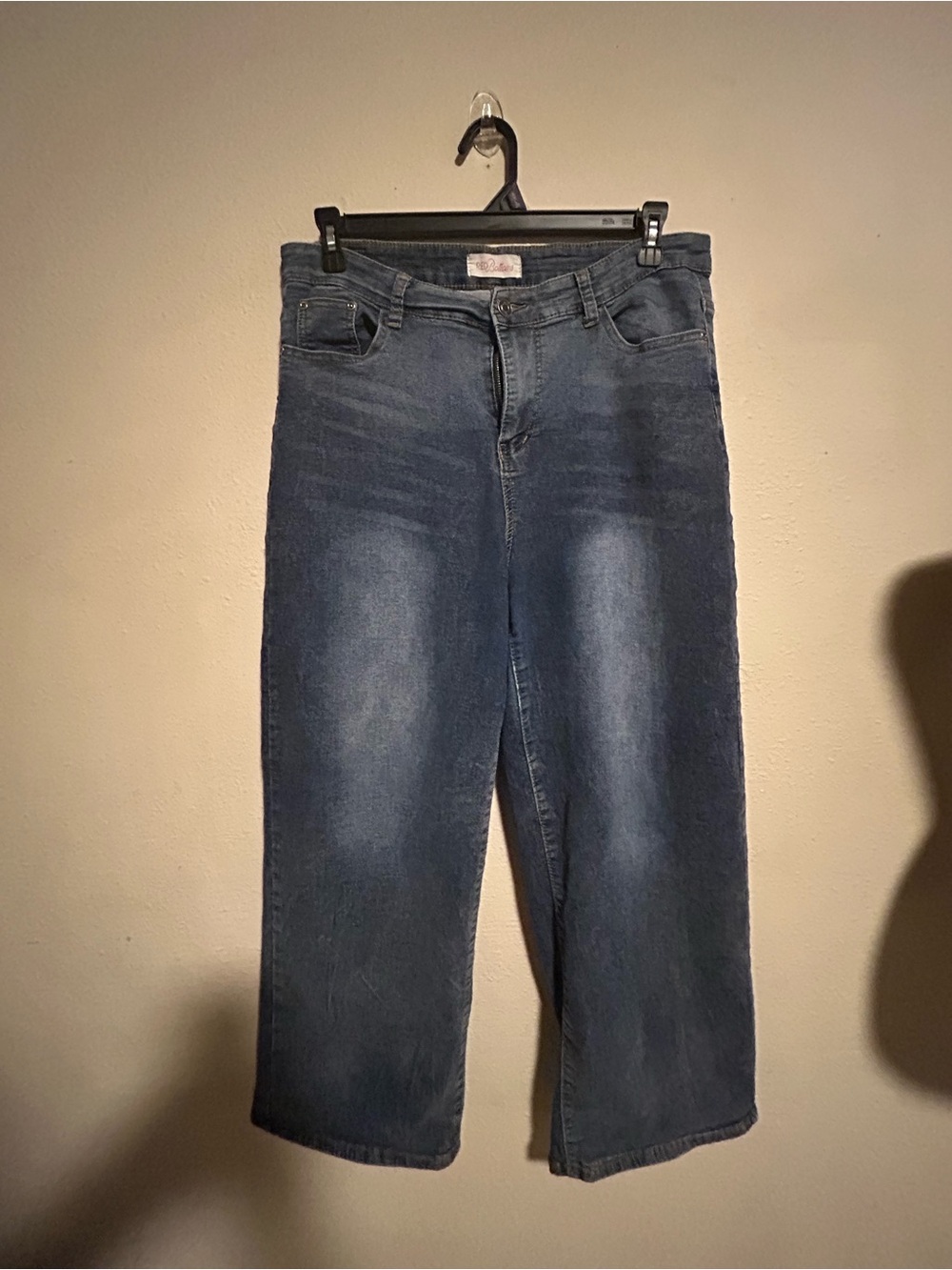 Red Bottoms Classic High-Rise Wide-Leg Women’s Jeans - Blue